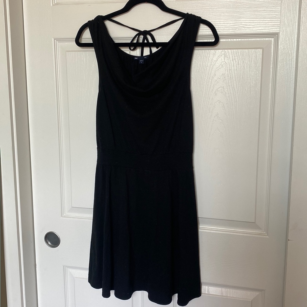 Sexy black dress, size small. Gap.